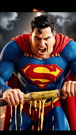 Superman vs. Aliens (4K Cinematic)