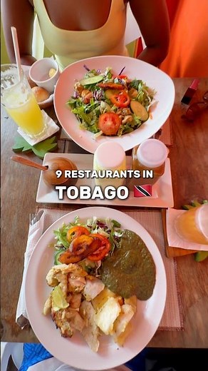 Here are 9 restaurants in Tobago to add to your food list, from breakfast spots to beach dinners 👇