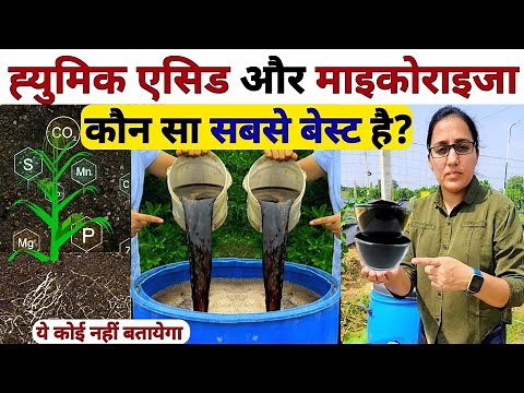 माइकोराइजा और ह्युमिक एसिड में फर्क क्या है? Humic Acid | mycorrhiza bio fertilizer | highpower khad