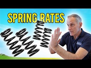 Everything you need to know about spring rates on your coilovers