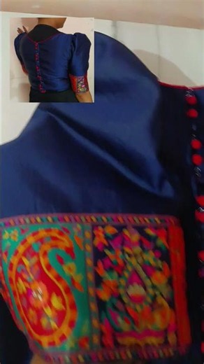 back potli design with f front princess cut