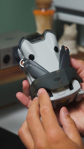 44K views · 30 reactions | Our favorite lightweight drones just got an update. The new DJI Mini 4 Pro now has omnidirectional obstacle sensors which enables new autonomous flight modes. The sub-250g drone can film slow-motion videos at 4K up to 100fps and take 48MP photos. #drone #dji #tech #mini4pro #dronephotography | The Verge | Facebook