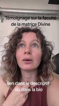 Caroline's testimonial on the Divine Matrix 2025-26