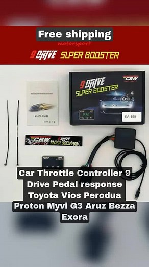 New 🔥CBW MOTORSPORT 9 Drive Throttle Controller Pedal Response 🔥#throttlecontroller troller #tiktokmalaysia #tiktok #fyp #foryoupage #foryourpage #cbwmotorsport #cbw #throttlecontrol #9drive #pedalresponse