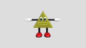 Triangle Guy - Download Free 3D model by charlesavila626