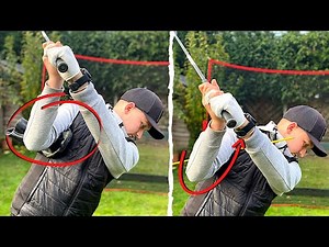 GOLF How To Make The PERFECT Backswing Right Arm DRILL