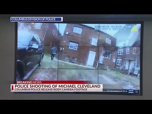 Columbus police release body camera footage of officer shooting man