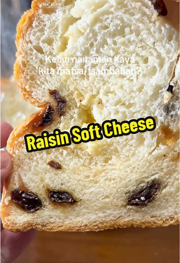 Raisin Soft Cheese Toast Recipe to Satisfy Your Cravings