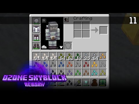 Ozone Skyblock Reborn #11 - Préparatif pour la serre