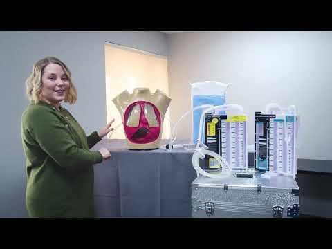 Chest Tube Management Simulator Support