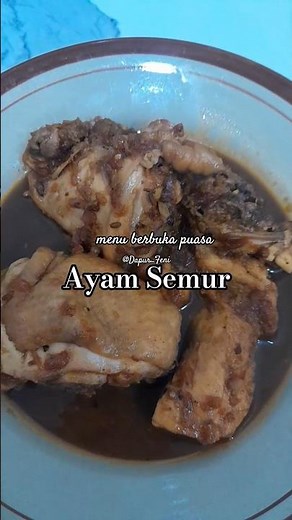 Ayam Semur, resep mudah berbuka puasa dan sahur#cooking #ayamsemur #masak #kuliner #masakrumahan