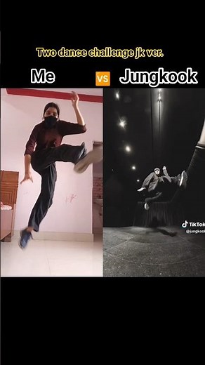 I tried ‪@BTS‬ Jk ver. Two dance challenge part:- 4(btw jk is the trend winner)two dance challenge
