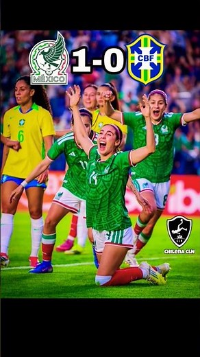 El gol de Greta Espinoza que sorprendió a las brasileñas | México 1-0 Brasil