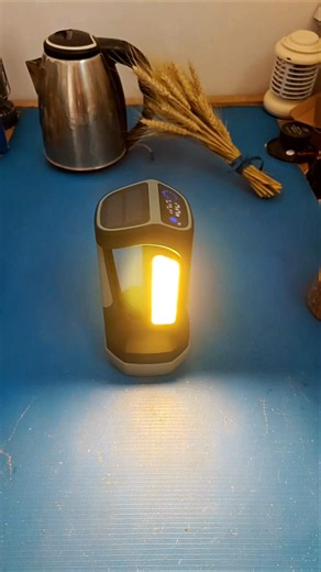 Strong Light Solar Flashlight Long Battery Life 🌐 #SolarFlashlight #LEDFlashlight