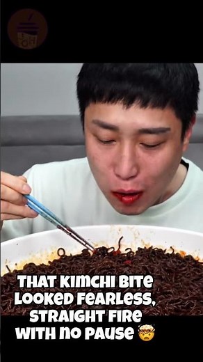Extremely Spicy Kimchi & Ghost Pepper Noodles Combo ASMR MUKBANG ©️NoodleFighter