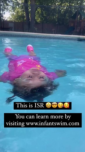 Infant Swimming Resource, or ISR, is the global leader in survival swim lessons for babies and children age 6 mos- 6 years. And this right here is what we do! We teach your little one skills that empower them to manage water safely. You can learn more and find one of our incredible instructors near you by visiting www.infantswim.com ❤️ Questions? Drop them below! ⬇️ 🥰 | Infant Swimming Resource