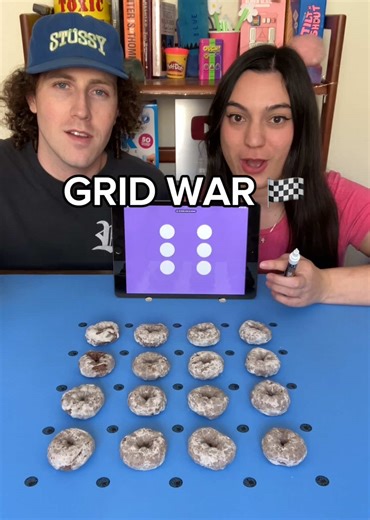 Who will roll to donut victory?!🍩🏆 #gamenight #coupleschallenge #challenge #foodchallenge #games