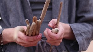 Washed up wood sticks on the beaches that can be used for crafting projects. Whitewashed Driftwood on the beaches. Ocean Clean up, sea debris close up.