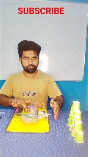 Radar system security rocket launcher. #shortsvideo #experiment #sensor #science #technology