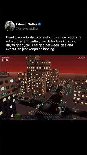 I used claude fable to make this city block simulator