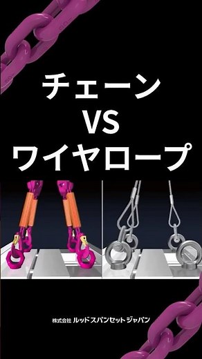 【RUDチェーン vs ワイヤーロープ】取付スピードの差は一目瞭然！#1