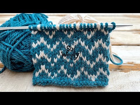 The Easy Way to Wrap Floats (+ 1 Easy Fair Isle Knitting Pattern for Beginners) - So Woolly