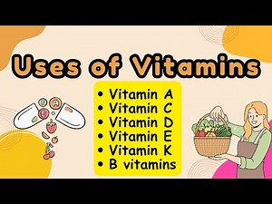 Uses of Vitamins | Fat soluble and Water soluble Vitamins