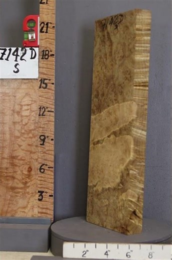 D7142 Musical Billet Burl Myrtlewood Lumber #rarewood #woodworking #luthier