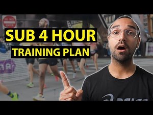 Let's Create a Sub 4 Hour Marathon Training Plan!