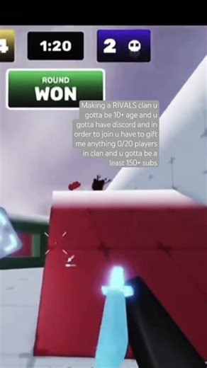 Making a rivals clan U HAVE TO SUB TO JOIN