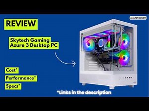Skytech Azure 3 Gaming PC Review 🔥 RTX 4060 + Ryzen 7 9700X Test | Best Prebuilt Gaming PC 2025?