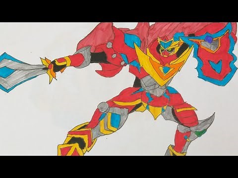 How to draw turbo Achilles avatar