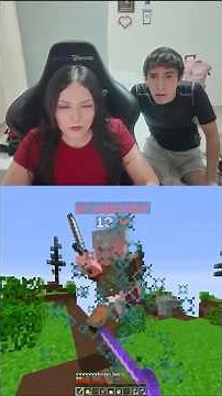 MI NOVIA ME HUMILLA EN MINECRAFT... 😭⛏️ #shorts