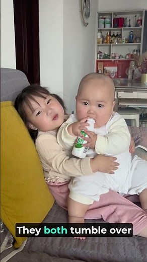 Big Sis vs. Chubby Baby Brother