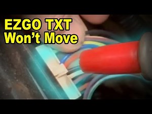 EZGO TXT 48V Won't Move? Here's Why