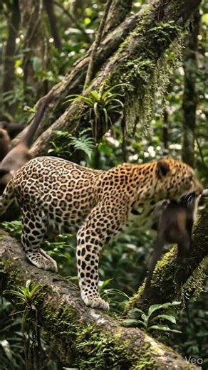 Leopard Grabs Baby Monkey | Angry Monkeys Attack Leopard 🐒🐆🔥#shorts #shortsfeed #shortvideo