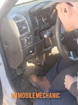 2012 chevy Colorado Instrument cluster removal