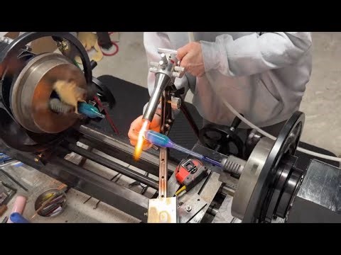 Live Glassblowing Tutorial - Opal trap l.o.c.