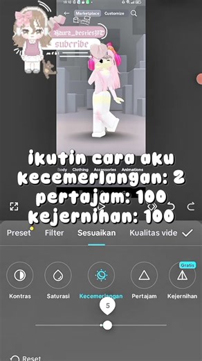 Tutorial coloring soft versi aku! #roblox #tutorial #soft #capcut #semogarame #fypシ゚viral