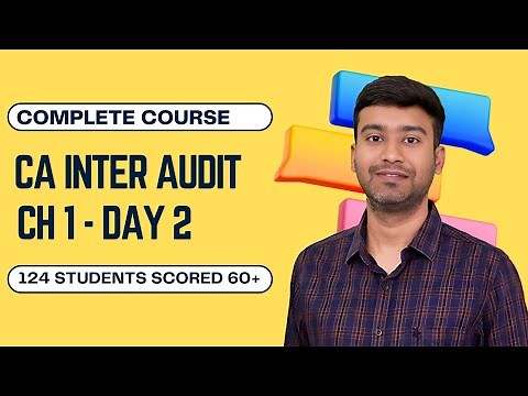 Complete CA Inter Audit | Chapter 1 | Day 2 | ICAI Module | CA Himanshu | #cainteraudit