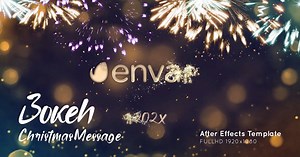 Bokeh Christmas Message