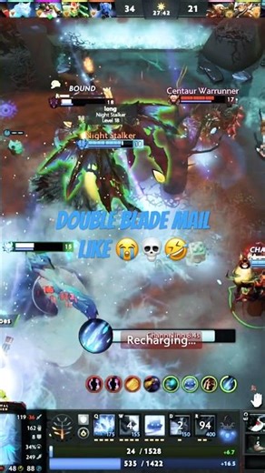 Two blade mails against Maiden ahhh.