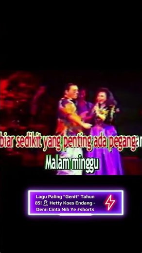 Suara Emas Bunda Hetty di Era 80 an! ✨ Demi Cinta Nih Ye #nostalgia