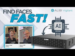 Boost Your AI Surveillance | How to Set Up People Search on Alibi Vigilant AI Powered NVR