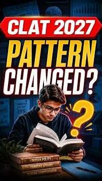 Is the CLAT 2027 Pattern Actually Changing? 🛑 (Truth Revealed) #shorts