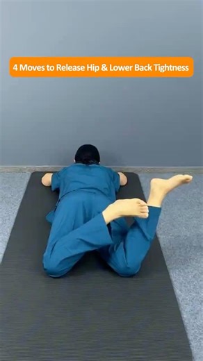4 Moves to Loosen Hips, Release SI Joint & Relax Your Lower Back in Minutes