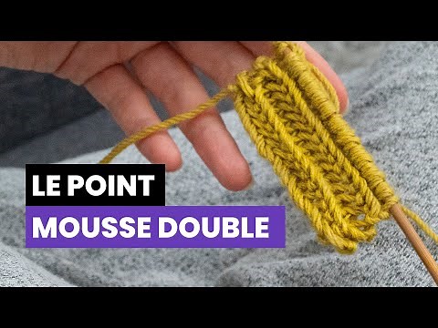 How to knit double garter stitch? - Reversible stitch