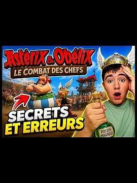 Je te RÉVÉLE les 2 sectrets et une ERREUR dans la série ( Asterix et Obélix ) Le COMBAT DES CHEFS.