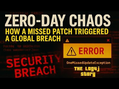 Zero-Day Chaos — How a Missed Patch Triggered a Global Breach (The Log4Shell Story)