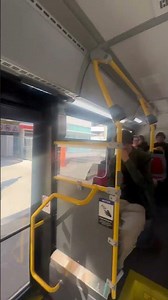 TTC 2025 NovaBUS LFSe+ 6613 Door Chimes #ttc #torontotransit #ttcbus #novabuslfs #shorts